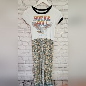 Upcycled T-shirt Duster Sz Xs/S